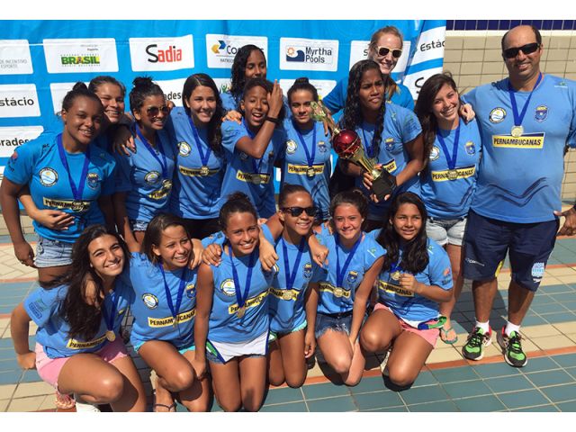 ABDA polo aqutico consagra-se campe no Brasileiro Juvenil sub-15 feminino e masculino