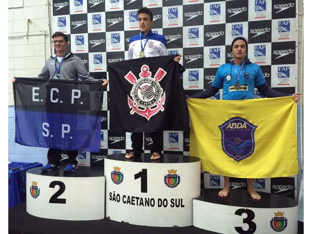 ABDA conquista trs medalhas no Campeonato Paulista de Natao