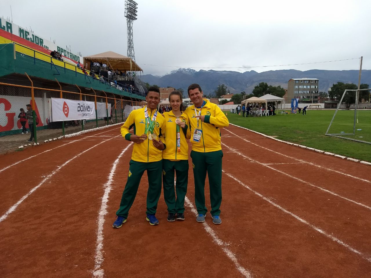 ABDA traz 3 medalhas de ouro e 1 de bronze do Sul-Americano de Atletismo