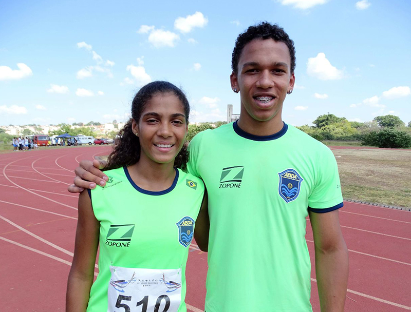 Dois atletas da ABDA de Atletismo integram Seleo Brasileira no Gymnasiade