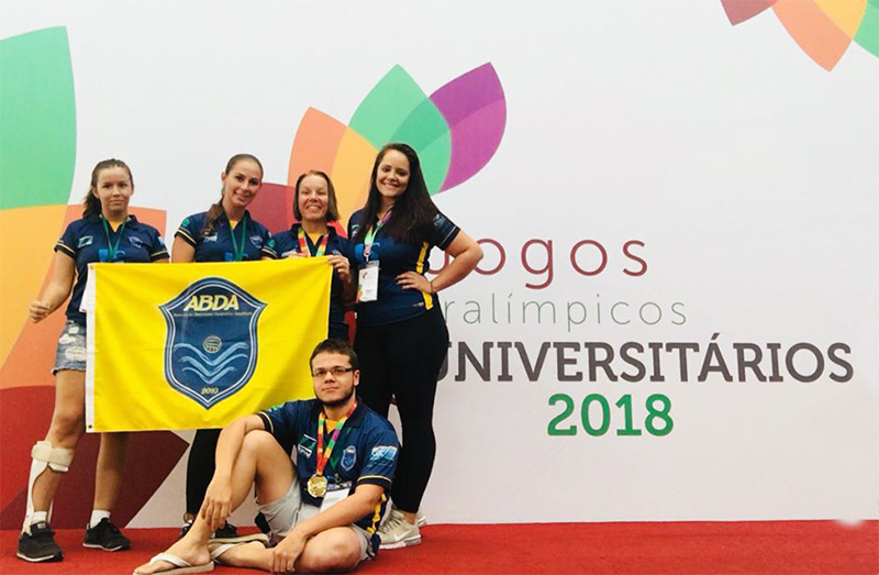 Equipe paralmpica da ABDA medalha e supera expectativas no primeiro dia de Jogos Paralmpicos Universitrios