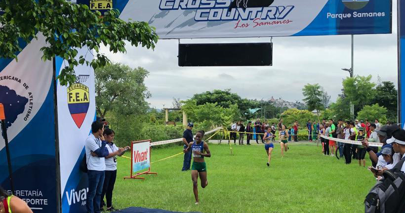 Jeovana conquista 4 lugar no Equador e ir ao Mundial de Cross Country