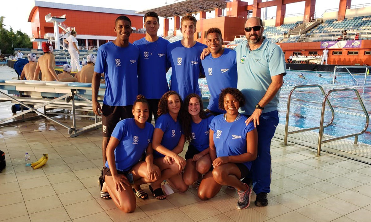 Brasil  vice-campeo masculino no Pan Sub-17 de polo aqutico