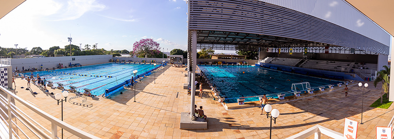 Com duas piscina de 50m, a Arena ABDA  um dos melhores complexos esportivos da Amrica Latina