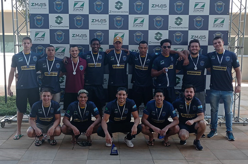 Equipe ABDA foi vice-campe no masculino da Copa Unio Adulto
