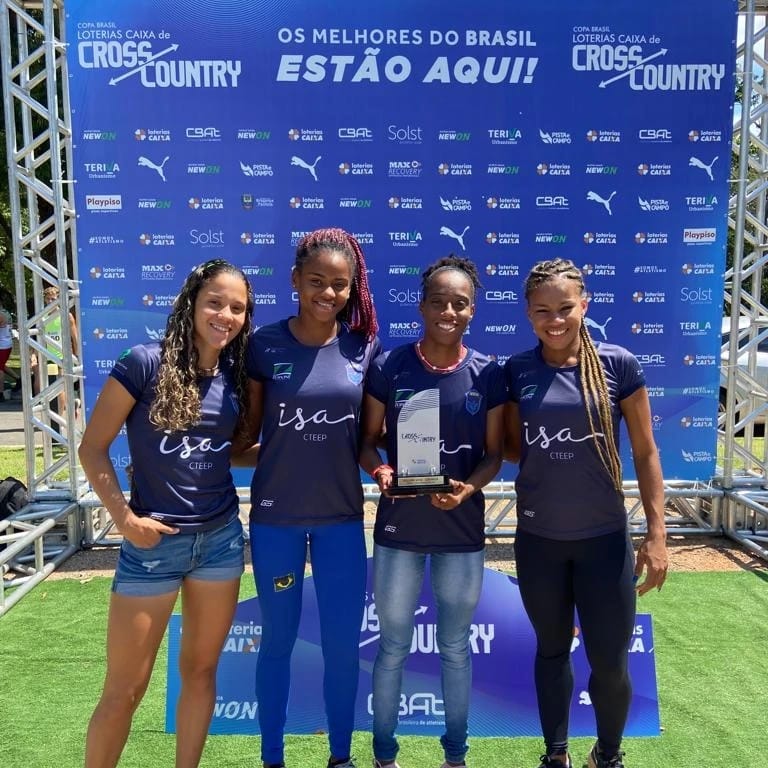 Equipe ABDA  vice-campe feminina nos 10km da Copa Brasil de Cross Country