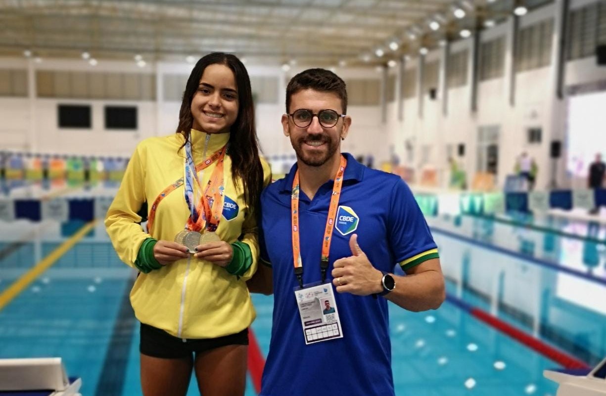 Paranatao da ABDA conquista 3 medalhas para o Brasil no Mundial Escolar Sub-15
