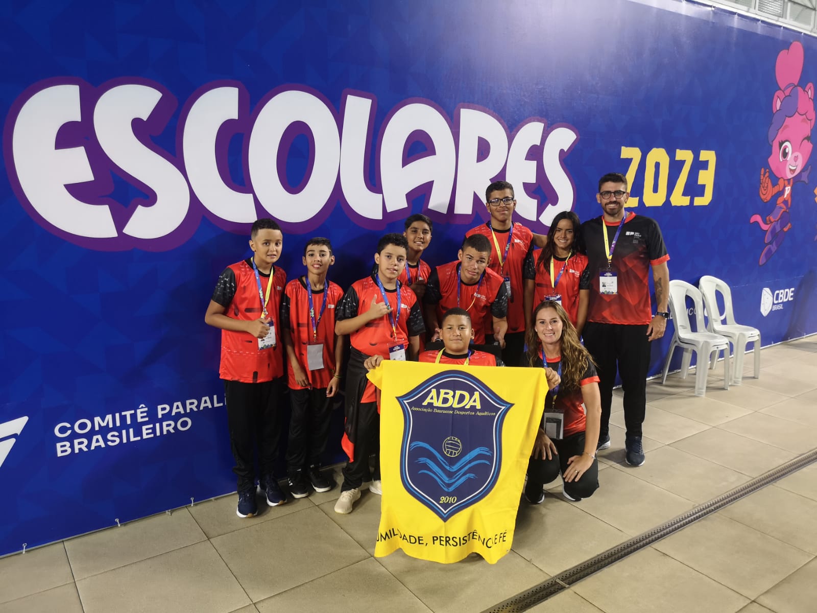 ABDA conquista 28 medalhas na fase nacional das Paralimpadas Escolares