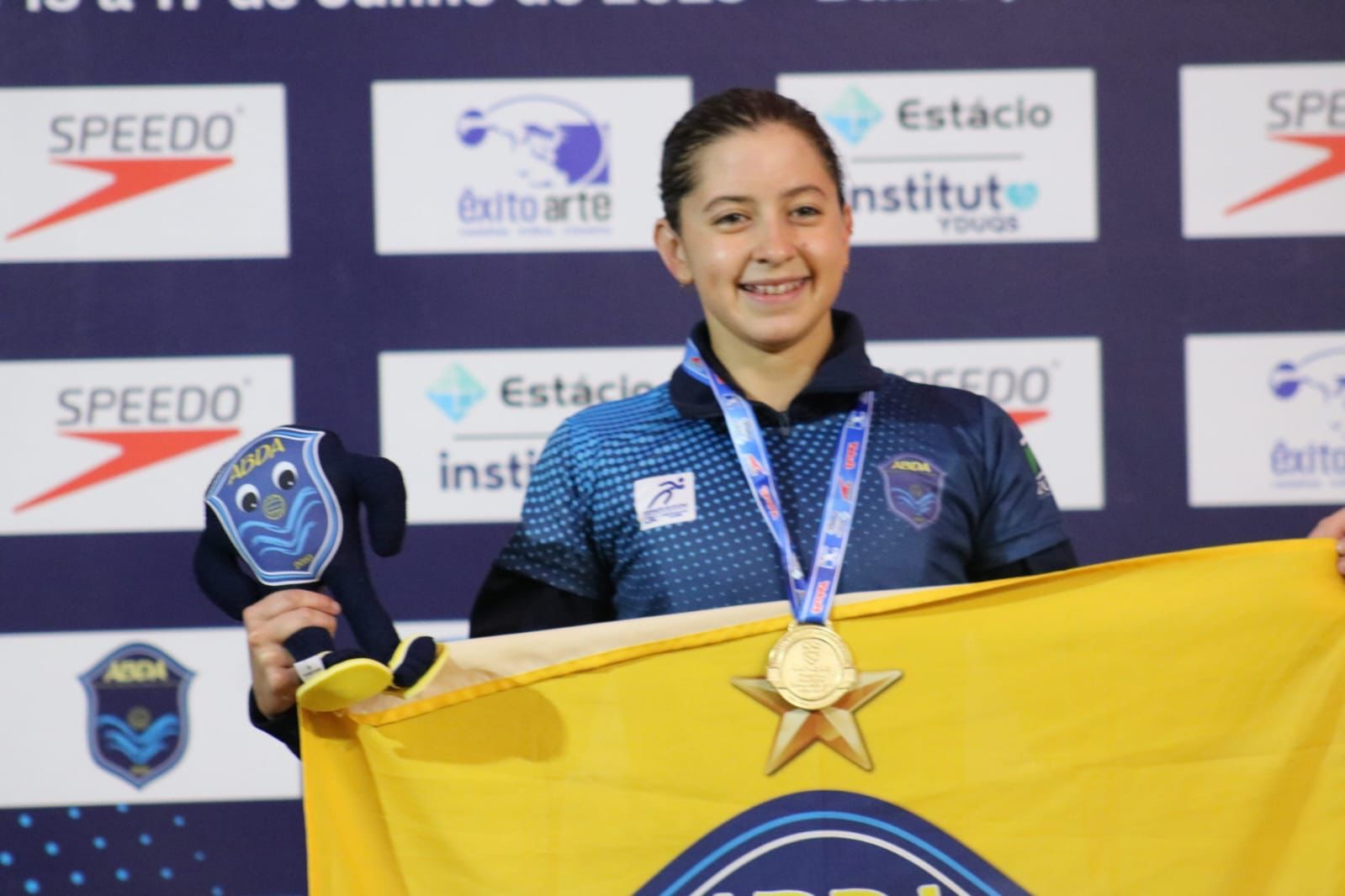 Rayssa Bonfim conquista mais um ouro no Brasileiro Infantil de Inverno