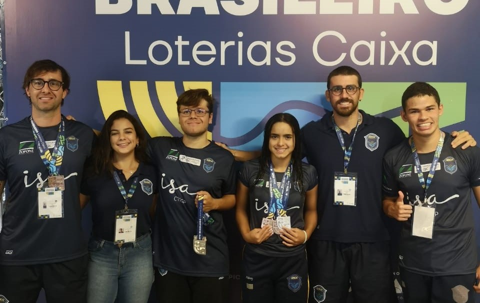 ABDA conquista 9 medalhas no Campeonato Brasileiro de Paranatao