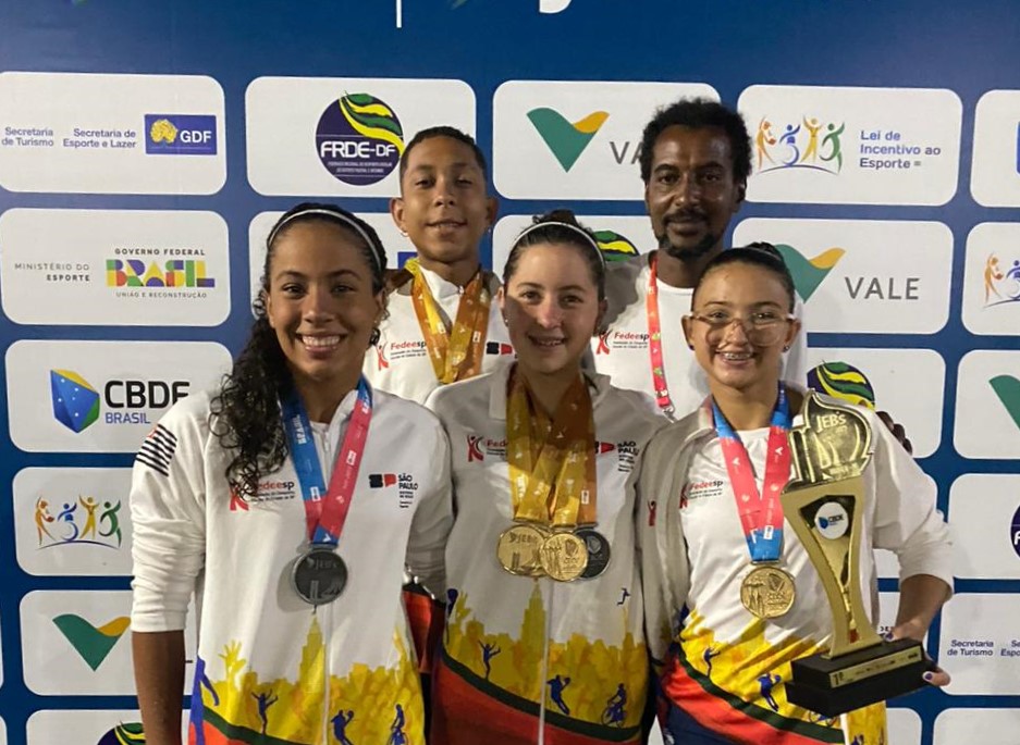 ABDA conquista 8 medalhas nos Jogos Escolares para o Estado de So Paulo