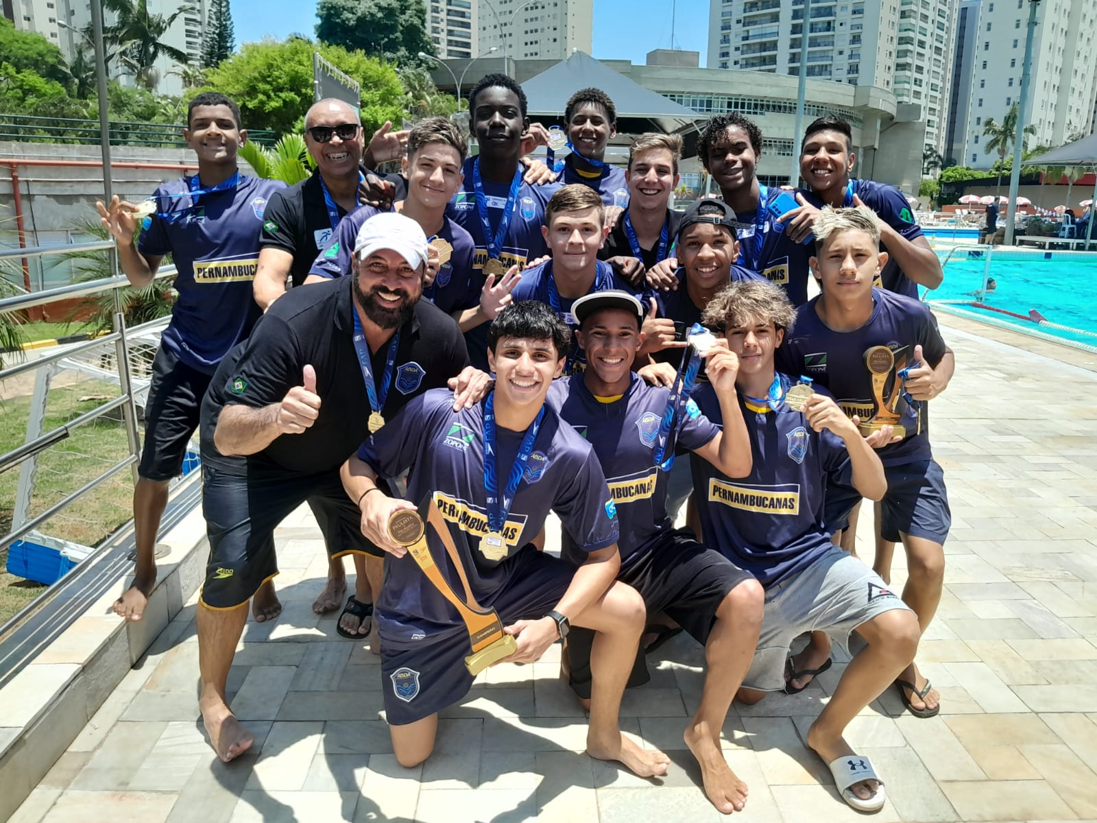 ABDA  campe paulista sub-14 masculino srie ouro de polo aqutico