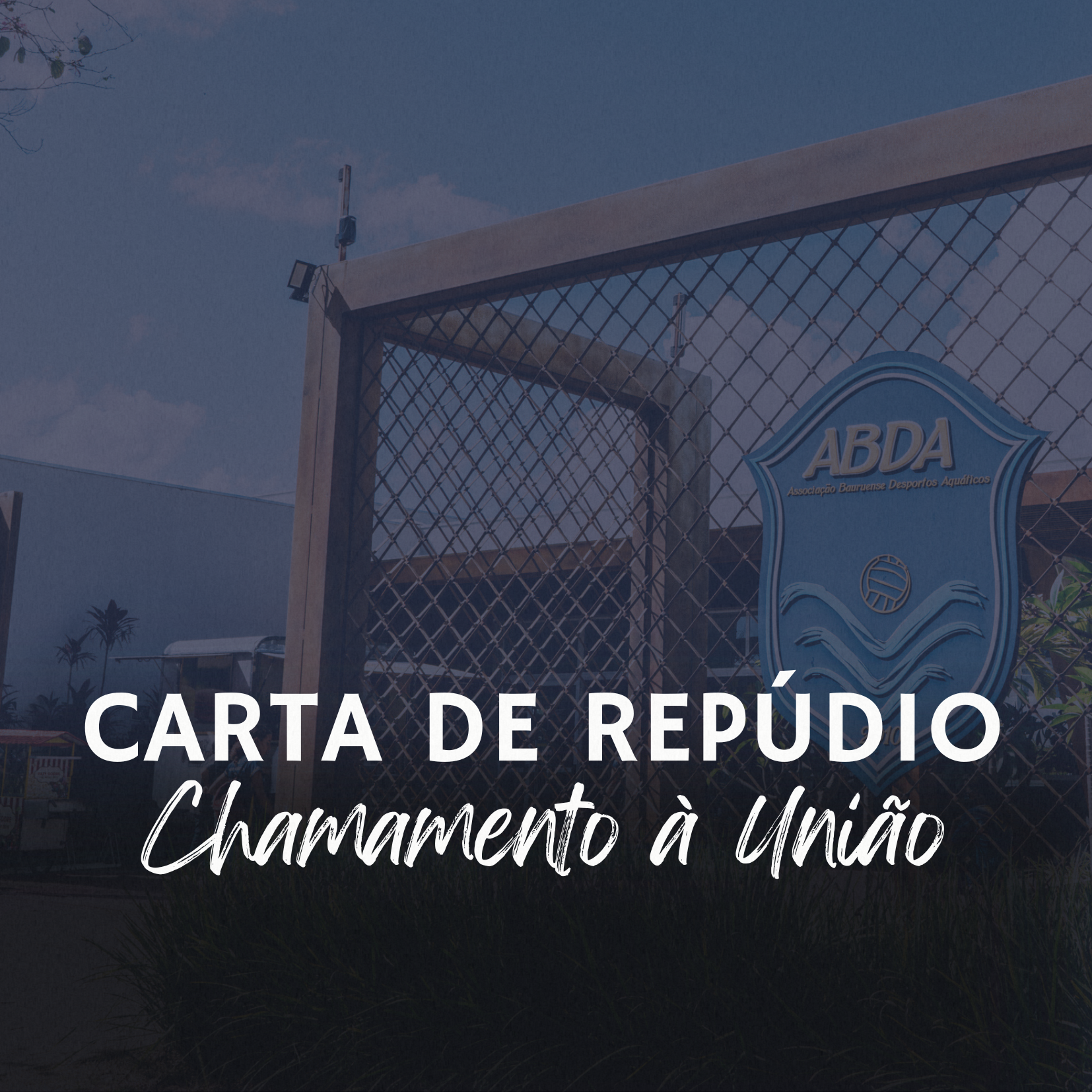 CARTA DE REPDIO - CHAMAMENTO  UNIO