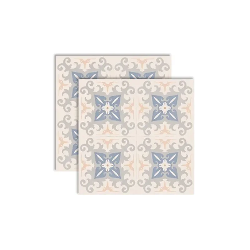 HABITARE BLUE 61,8X61,8  61110 PORCELANATO BASE BRANCA  MT�