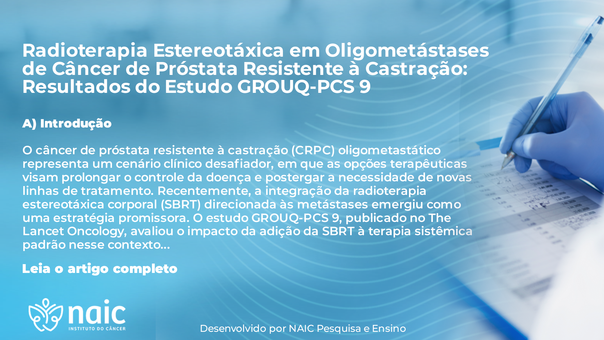 Resultados do Estudo GROUQ-PCS 9
