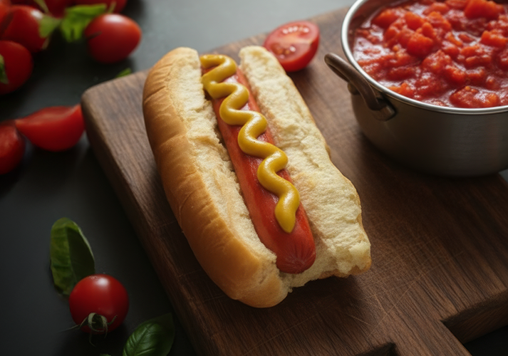 Molho de Tomate Rstico para um Cachorro-Quente Irresistvel