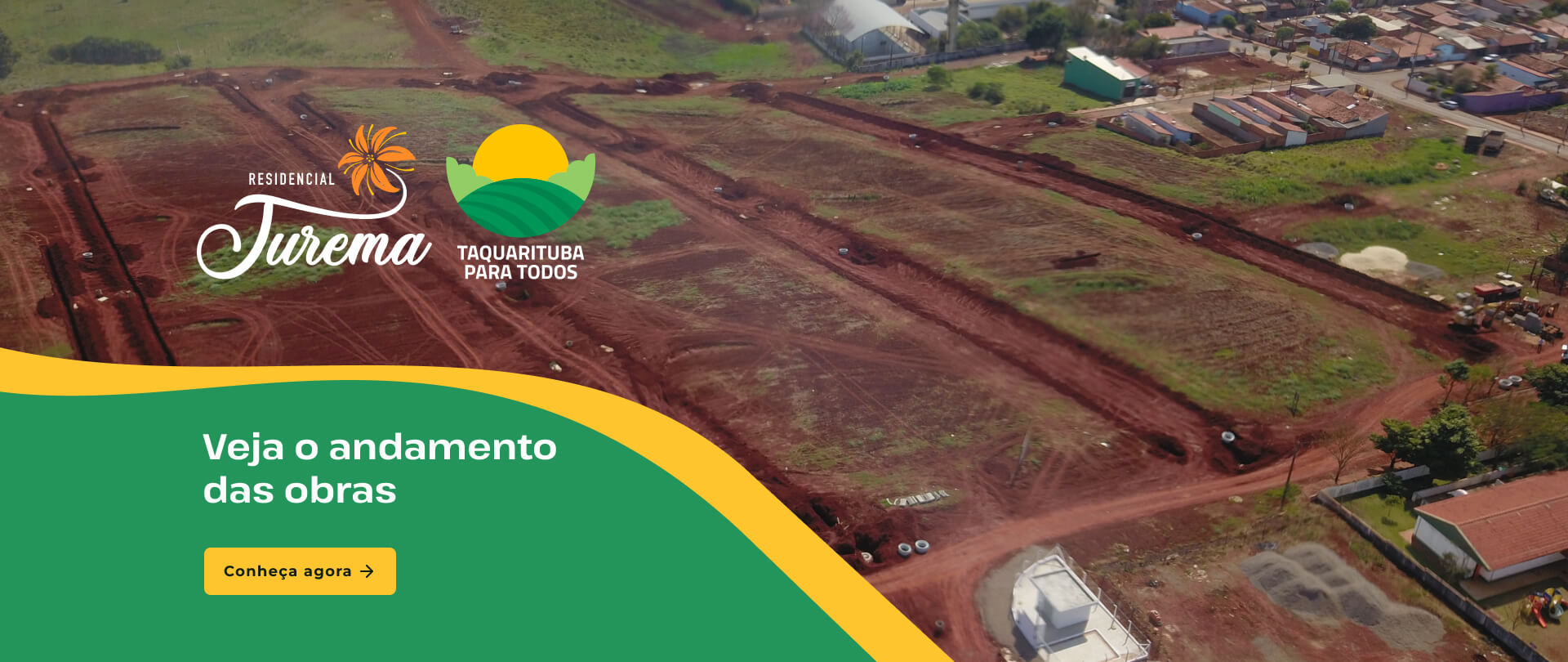 Veja os status das obras