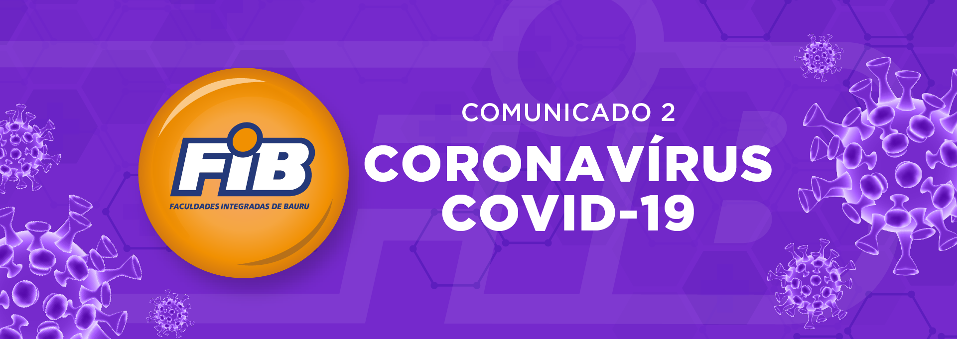 COMUNICADO  N 02/2020. PANDEMIA DA COVID-19 (NOVO CORONAVRUS)