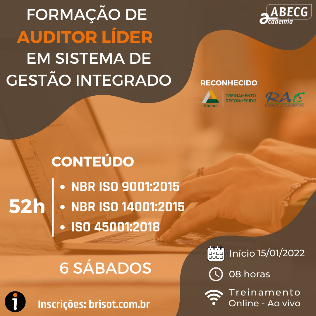 Formao de Auditor Lder em Sistema de Gesto Integrado - RAC