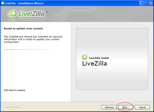 Instalando LiveZilla