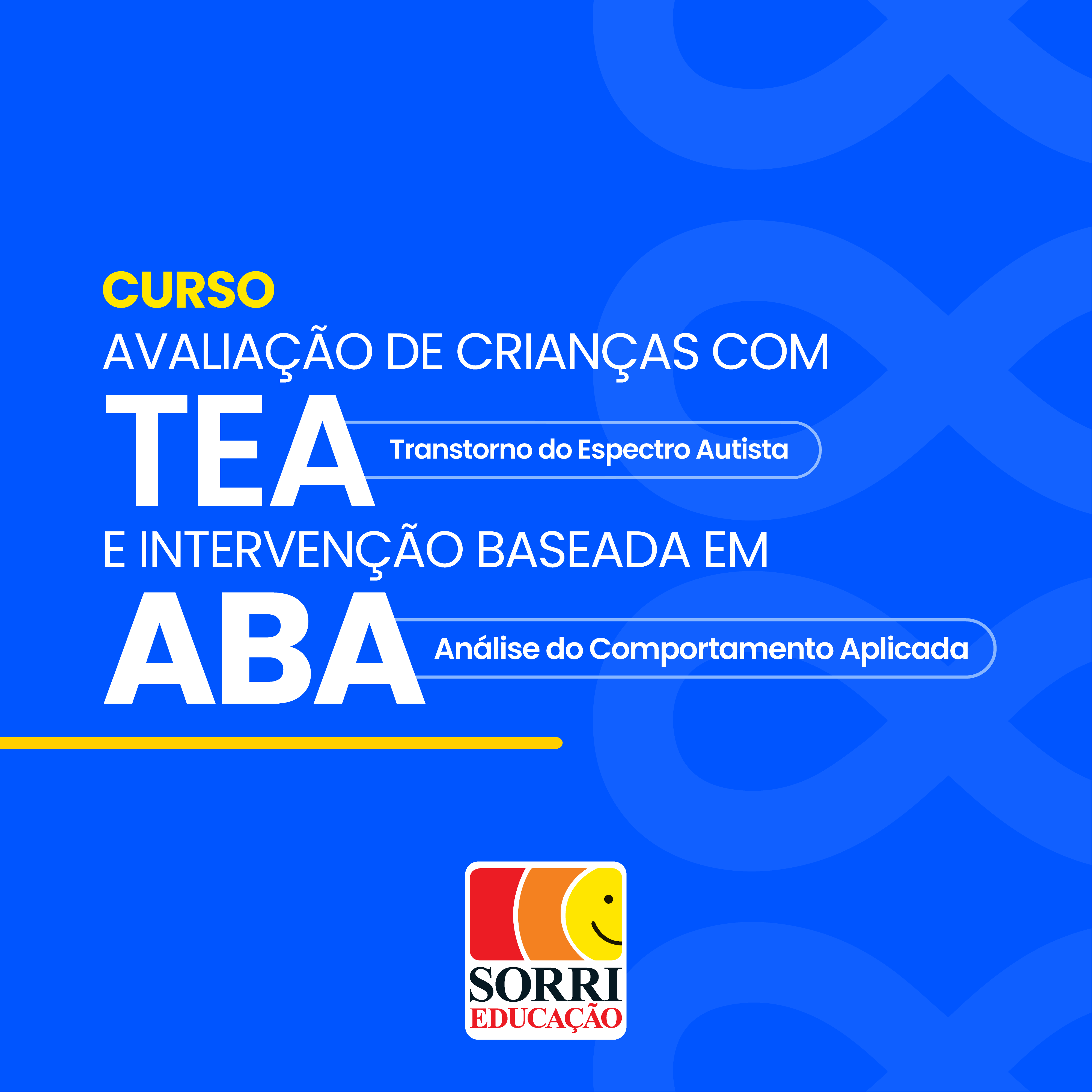 SORRI Educao abre inscries para curso voltado a atendimento com crianas com autismo