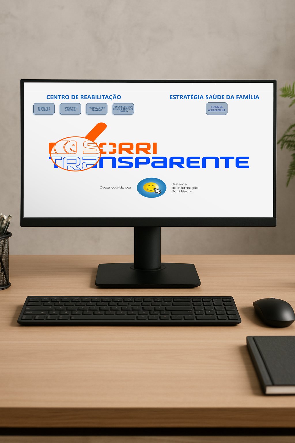 Sorri Bauru lana painel de transparncia com dados em tempo real