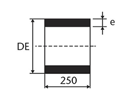 Desenho tcnico Carretel Simples