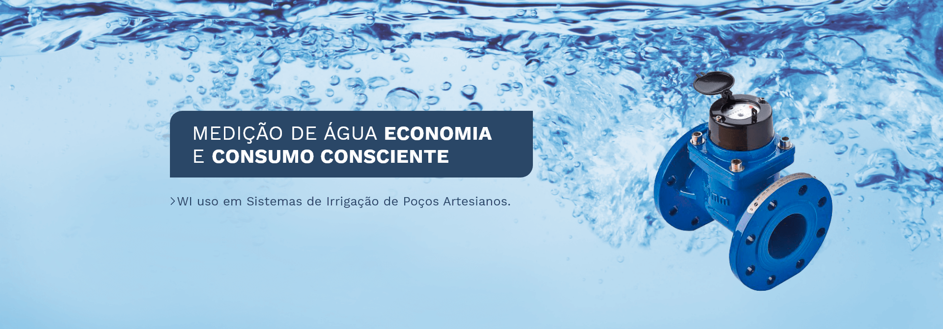 Medi&ccedil;&atilde;o de &Aacute;gua Economia e Consumo Consciente