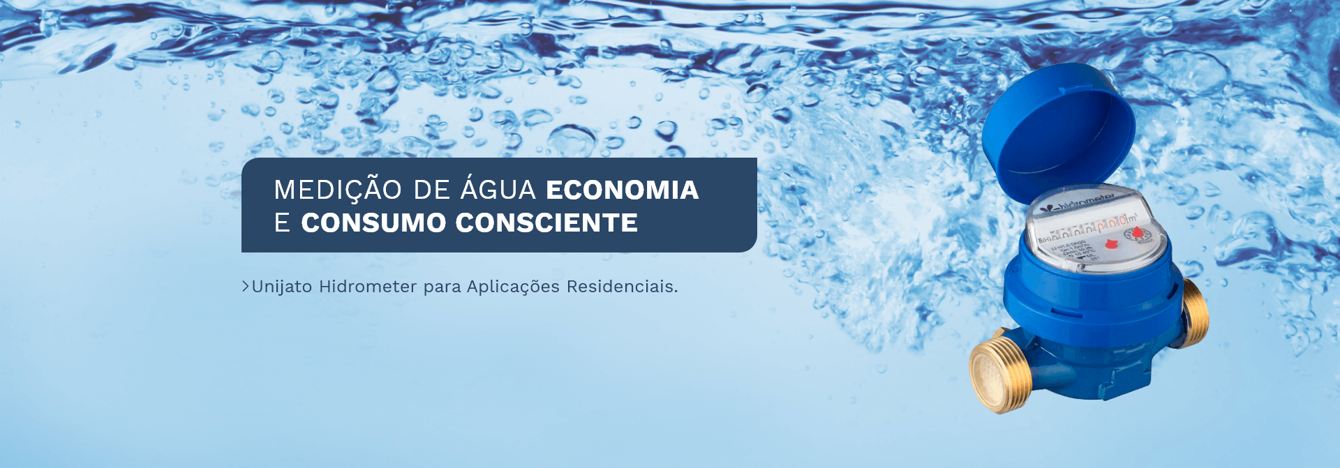 Medi&ccedil;&atilde;o de &Aacute;gua Economia e Consumo Consciente